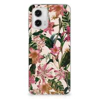 Motorola Moto G73 TPU Case Flowers