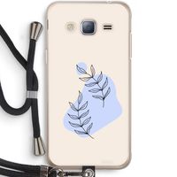Leaf me if you can: Samsung Galaxy J3 (2016) Transparant Hoesje met koord