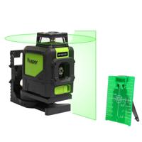 901CG H360 graden / V130 graden Laser-niveau die betrekking hebben op muren en vloeren 5 lijn Green Beam IP54 Water / stof proof(Green)