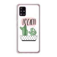 I love cacti: Samsung Galaxy A51 5G Transparant Hoesje