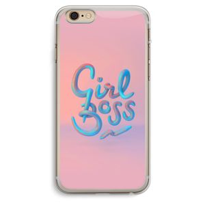 Girl boss: iPhone 6 Plus / 6S Plus Transparant Hoesje