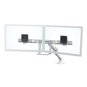 Ergotron HX Dual Arm Desk Mount Monitor-tafelbeugel 2-voudig 38,1 cm (15) - 81,3 cm (32) Wit Draaibaar, In hoogte verstelbaar, Kantelbaar, Zwenkbaar