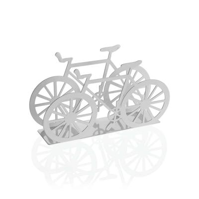 Servethouder Versa Wit Metaal Keramisch Staal Ijzer 4,5 x 9,5 x 16,5 cm Fiets