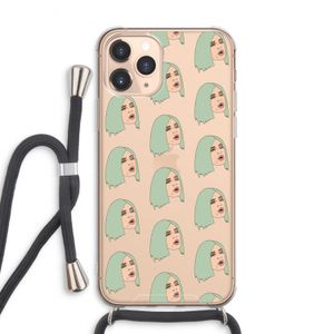 King Kylie: iPhone 11 Pro Max Transparant Hoesje met koord