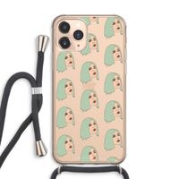 King Kylie: iPhone 11 Pro Max Transparant Hoesje met koord