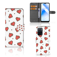 OPPO A16/A16s/A54s Telefoon Hoesje Hearts