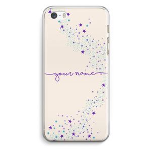 Sterren: iPhone 5 / 5S / SE Transparant Hoesje