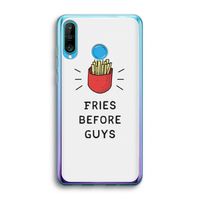 Fries before guys: Huawei P30 Lite Transparant Hoesje