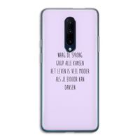 Sprong: OnePlus 7 Pro Transparant Hoesje
