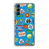 Fruitsticker: Samsung Galaxy S21 Transparant Hoesje