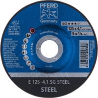 PFERD 62212426 Sg Steel Afbraamschijf gebogen Diameter 125 mm Boordiameter 22.23 mm 10 stuk(s)