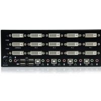 StarTech.com 4-poort 3x Monitor DVI USB KVM-switch met Audio en USB 2.0-hub - thumbnail