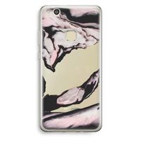 Roze stroom: Huawei Ascend P10 Lite Transparant Hoesje