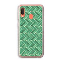 Moroccan tiles 2: Samsung Galaxy A20e Transparant Hoesje