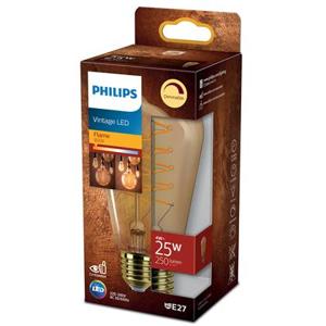 Philips LED Deco filament edison lamp goud dimbaar - E27 4W 250lm 180…