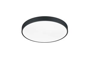 Trio Zwarte plafonniereWaco Ø 49cm - 627415032