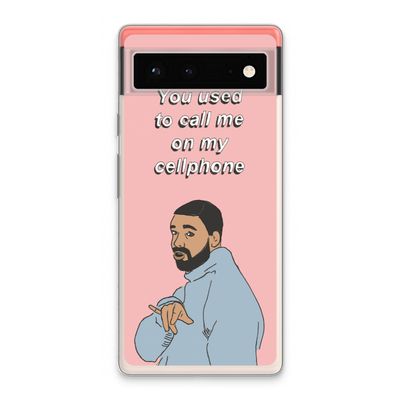 Hotline bling: Google Pixel 6 Transparant Hoesje