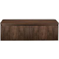 Frozen 3D Badmeubelset 140 cm - Greeplijst in Kleur - Inclusief Wastafelbovenblad Dark Oak