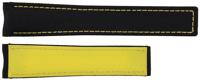 Horlogeband Tag Heuer CAY218A / FC6361 Nylon/perlon Zwart 21.5mm