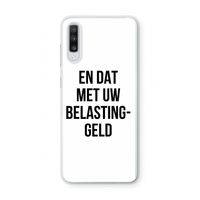 Belastinggeld: Samsung Galaxy A70 Transparant Hoesje