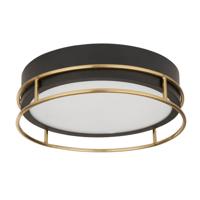Searchlight Design plafondlampPheonix Ø 30cm zwart met goud - 62012-2PB