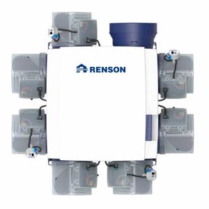 Renson Kit Healthbox 3.0 - Incl. 3 Regelmodules & 5 Roosterbasissen
