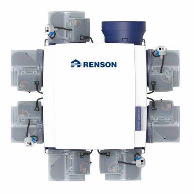 Renson Kit Healthbox 3.0 - Incl. 3 Regelmodules & 5 Roosterbasissen - 475 M3/h