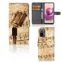 Xiaomi Redmi Note 10S | 10 4G | Poco M5s Telefoonhoesje met foto Bladmuziek
