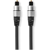 Optical Audio Cable | TosLink Male - TosLink Male | 5.00 m | Anthracite