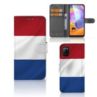 Samsung Galaxy A31 | Bookstyle Case | Nederlandse Vlag