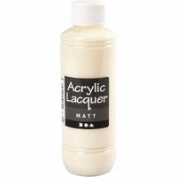 Creativ Company Acryllak, matt, 250 ml/ 1 fles