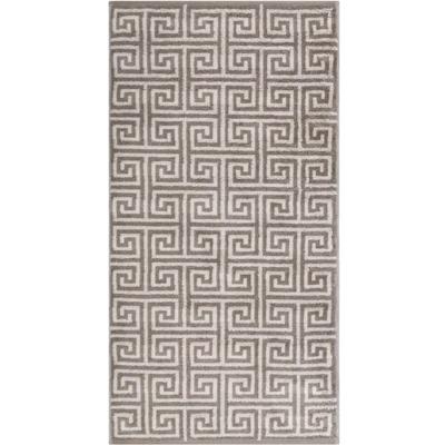 Cawö Cawo Noblesse Elegance Allover print Gezichtsdoekje 30/30 graphit