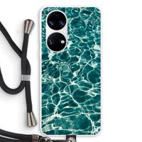 Weerkaatsing water: Huawei P50 Transparant Hoesje met koord