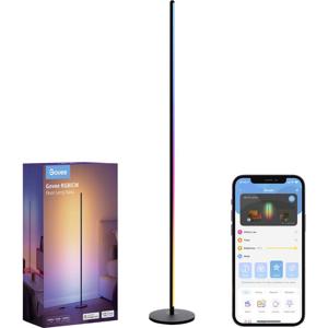Govee Smart Corner Floor Lamp H6076312 Staande LED-lamp Lichtbron niet vervangbaar 24 W LED Zwart