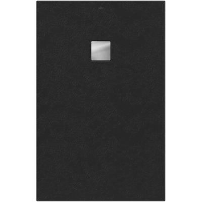 Villeroy & Boch Excello douchevloer - 140x90x4cm - polyurethaan/acryl nature antracite uda1490exc2v-1n