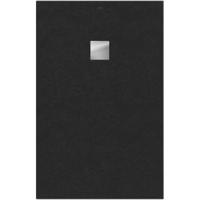Villeroy & Boch Excello douchevloer - 140x90x4cm - polyurethaan/acryl nature antracite uda1490exc2v-1n