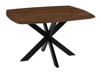 LABEL51 Eettafel 'Blake' Mangohout, 140 x 140cm, kleur Naturel