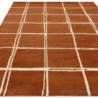 Easy Living - Vloerkleed Albany Grid Rust Rug -
