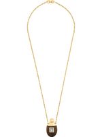 Givenchy Pre-Owned collier à pendentif flacon - Jaune