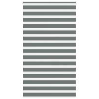 Zebra rolgordijn 120x200 cm stofbreedte 115,9 cm donkergrijs Zebra rolgordijn 120x200 cm stofbreedte 115,9 cm donkergrijs
