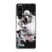 Camouflage de sommeil: Sony Xperia 1 III Transparant Hoesje