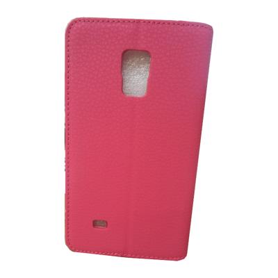Galaxy Note edge hoesje donkerroze