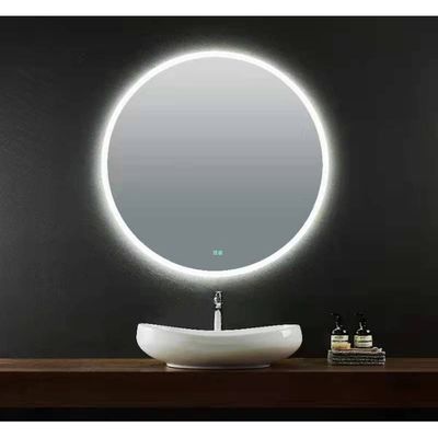 Badkamerspiegel Casajoy Bright 90cm Rond Ledverlichting en Anticodens
