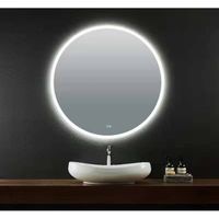 Badkamerspiegel Casajoy Bright 90cm Rond Ledverlichting en Anticodens