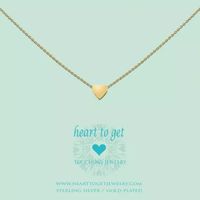 Heart To Get S174HEA13G Hanger Symbol Heart zilver goudkleurig
