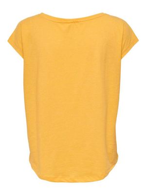 ONLY 15224303 T-shirt Ronde hals Katoen, Polyester