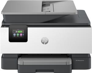 HP OfficeJet Pro HP 9120e All-in-One printer, Kleur, Printer voor Kleine en middelgrote ondernemingen, Printen, kopiëren, scannen, faxen, HP+; geschikt voor HP Instant Ink; printen vanaf telefoon of tablet; touchscreen; Smart Advance Scan; instant papier; USB-poort voorzijde; dubbelzijdig printen; dubbelzijdig scannen; automatische documentinvoer; faxen