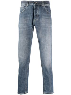 DONDUP jean cigarette à taille mi-haute - Bleu