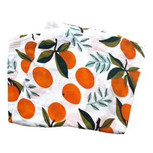 Swaddle hydrofiele doek - Oranges