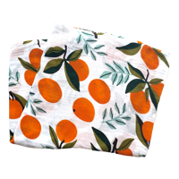 Swaddle hydrofiele doek - Oranges - thumbnail